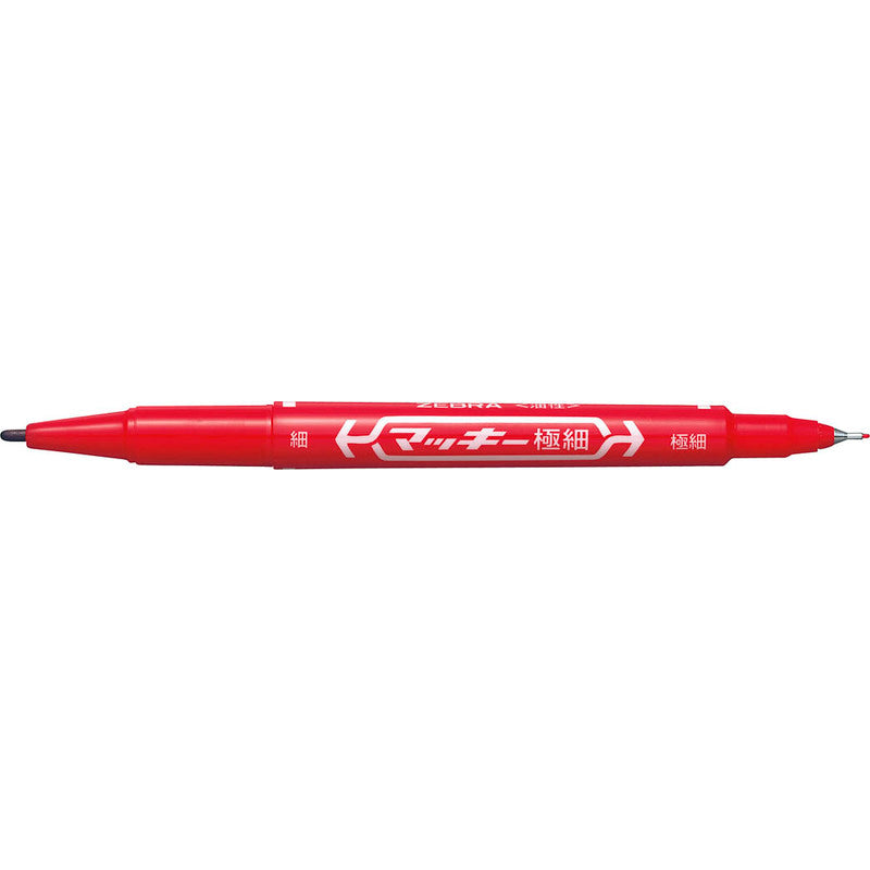 Mitsubishi Marker Oil-Based Fine Red