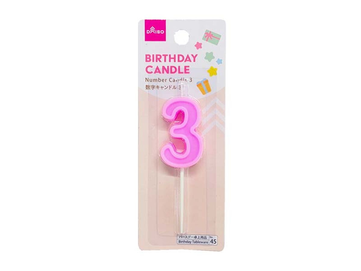 Number Candle (3)