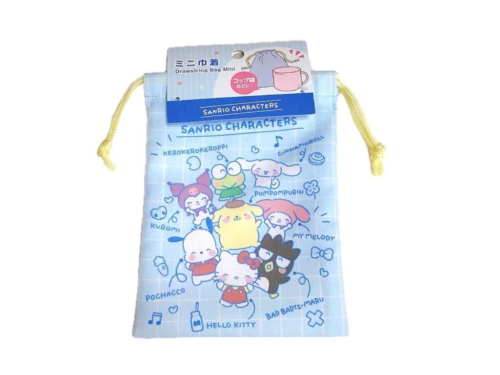 Mini Drawstring Pouch (Sanrio Characters)