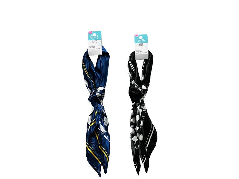 Scarf (Satin, Geometric)