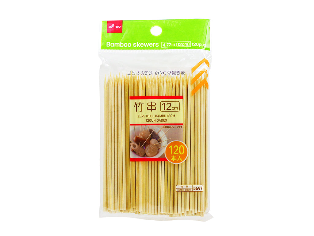 Bamboo Skewers (120 pieces)