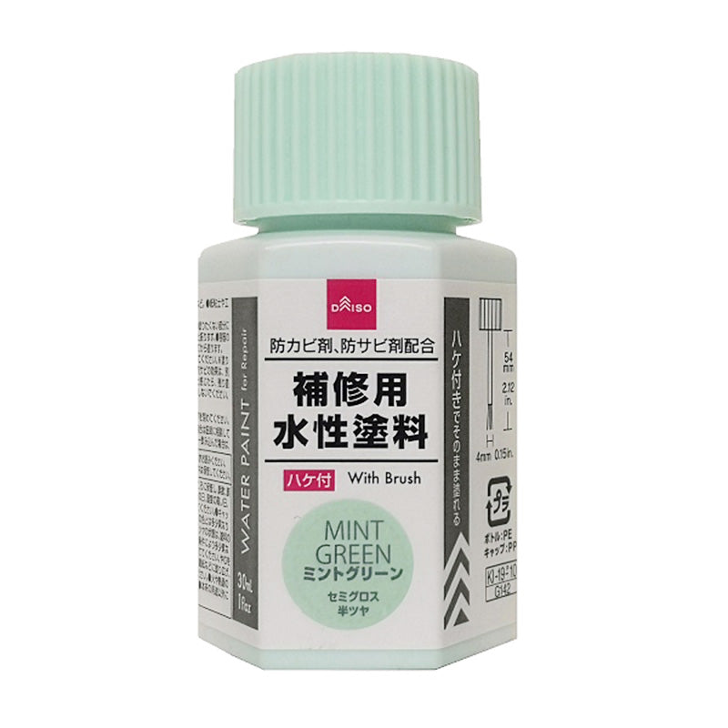 Repair Water-Based Paint (With Brush, Mint Green)