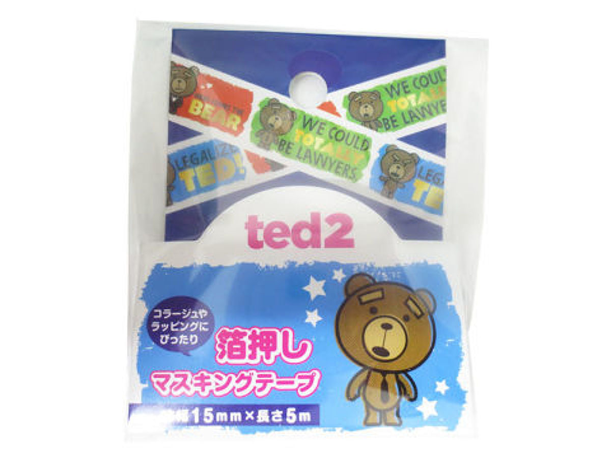 TED Masking Tape (Foil Stamped)