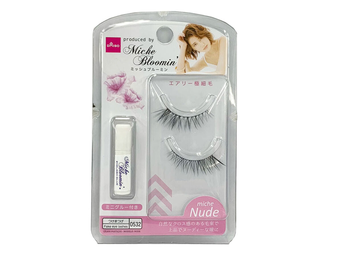 Collabo Eyelash (Mish Blooming, Nude Eye)
