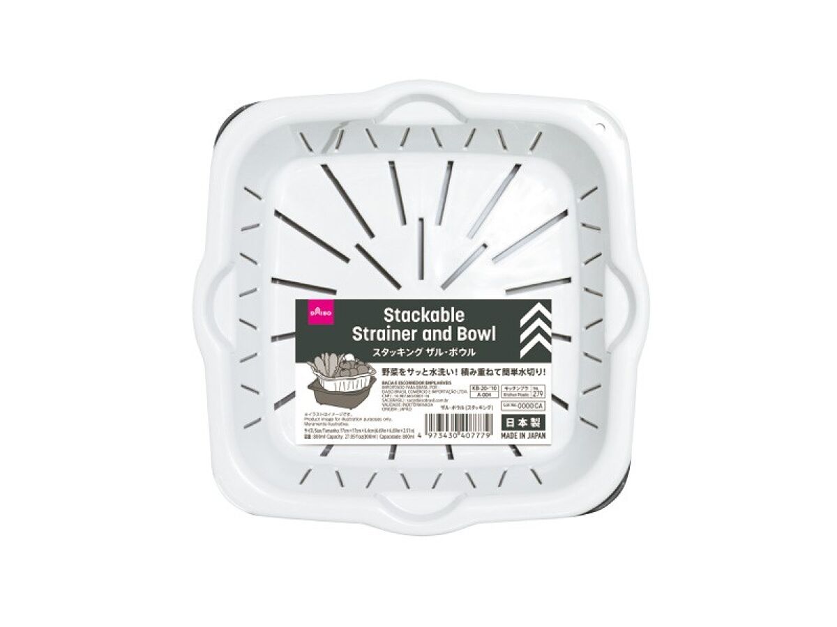 Stackable Colander & Bowl Set