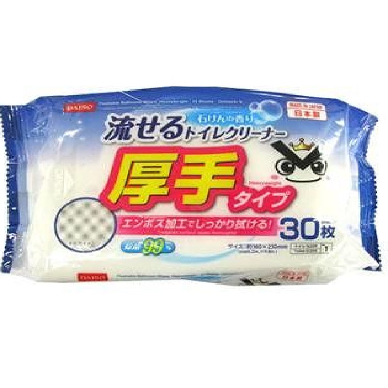 Thick Flushable Toilet Cleaner (30 Sheets)
