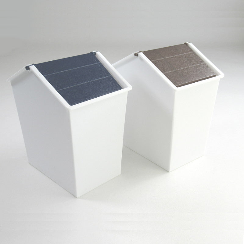 Tabletop House Swing Trash Can
