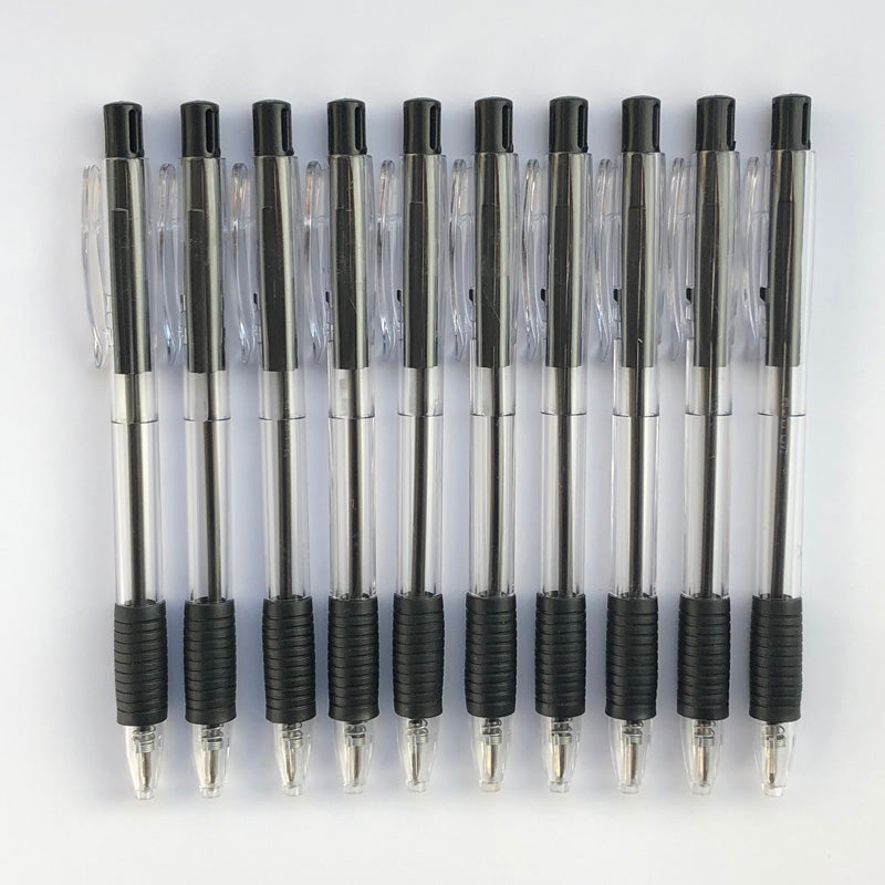 Knock Ballpoint Pen 10 Pack - Black Ink