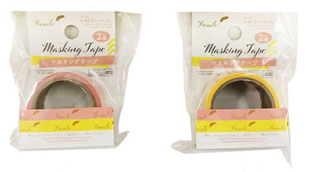Masking Tape (Pink & Yellow, 2 Pieces)