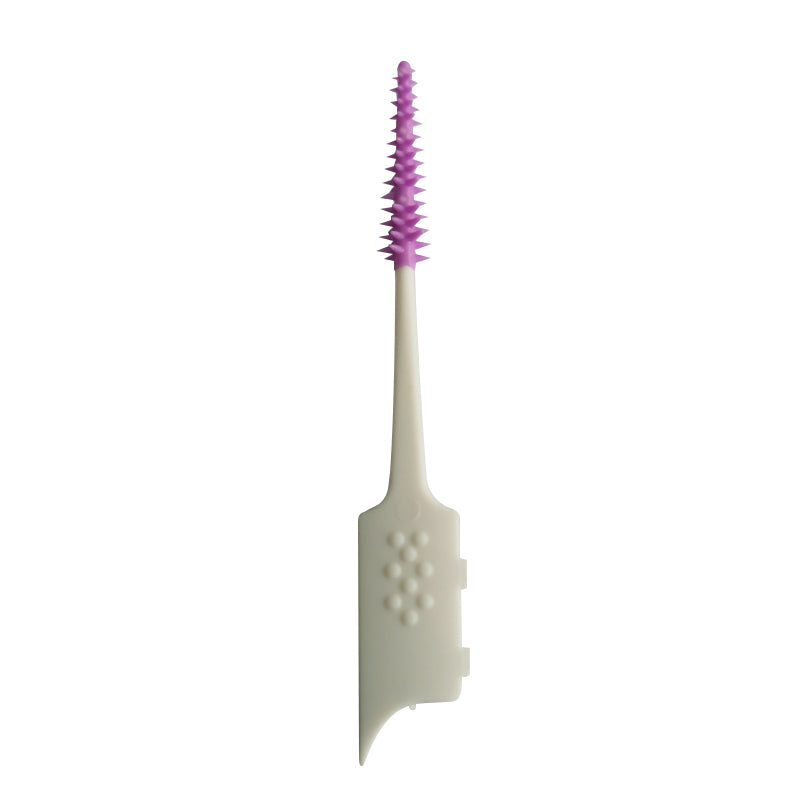 Soft Interdental Brush (15 Pieces, Case Included, Thick Type)