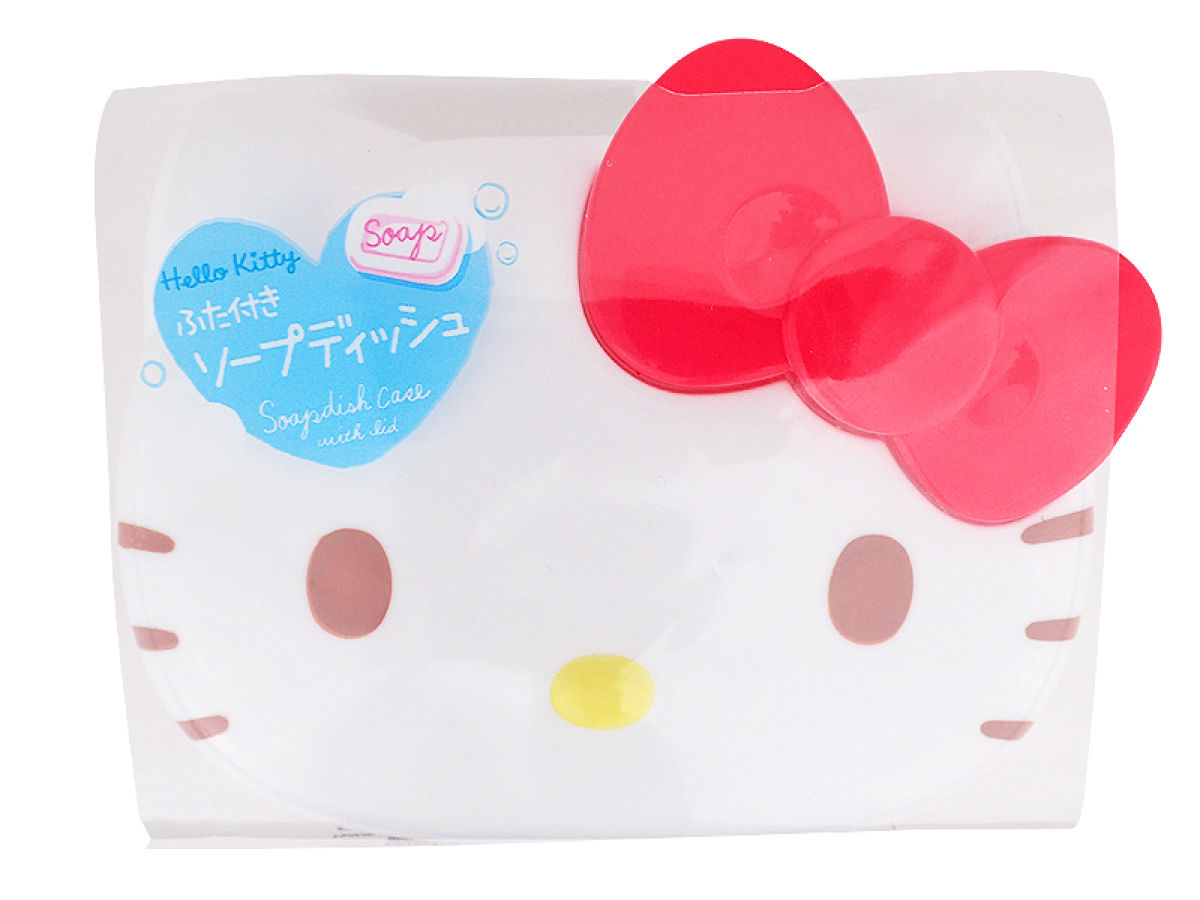 Hello Kitty Soap Dish with Lid (Die-Cut)