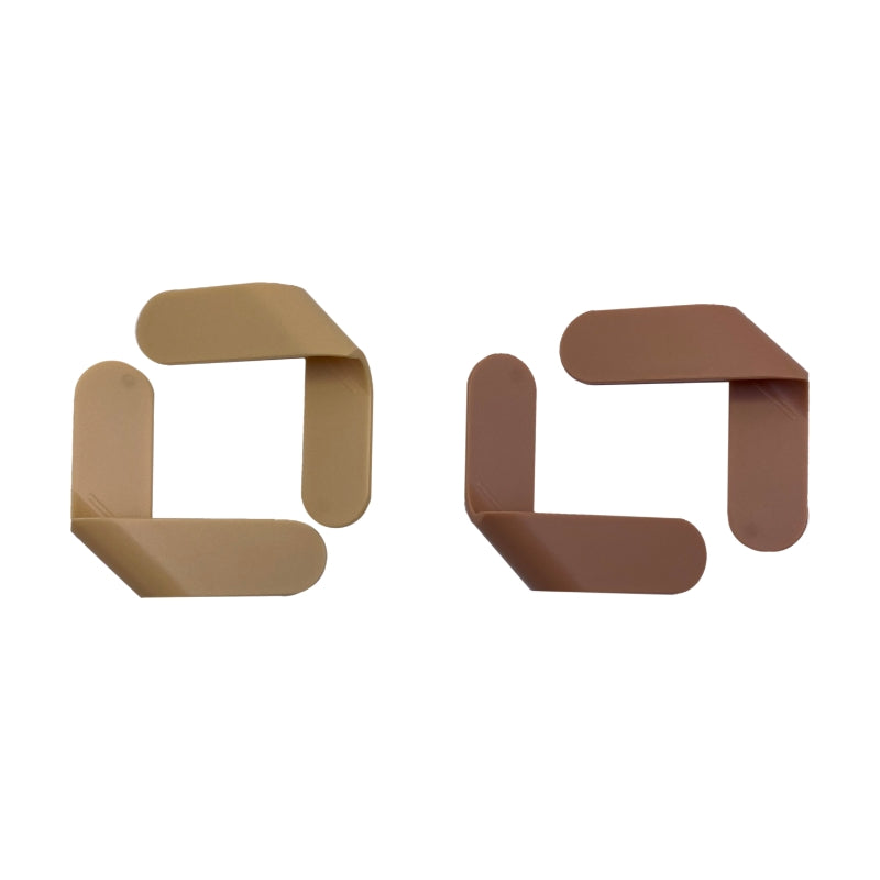 Adhesive Hook (Boomerang Shape, Colorful, 2 Pieces)
