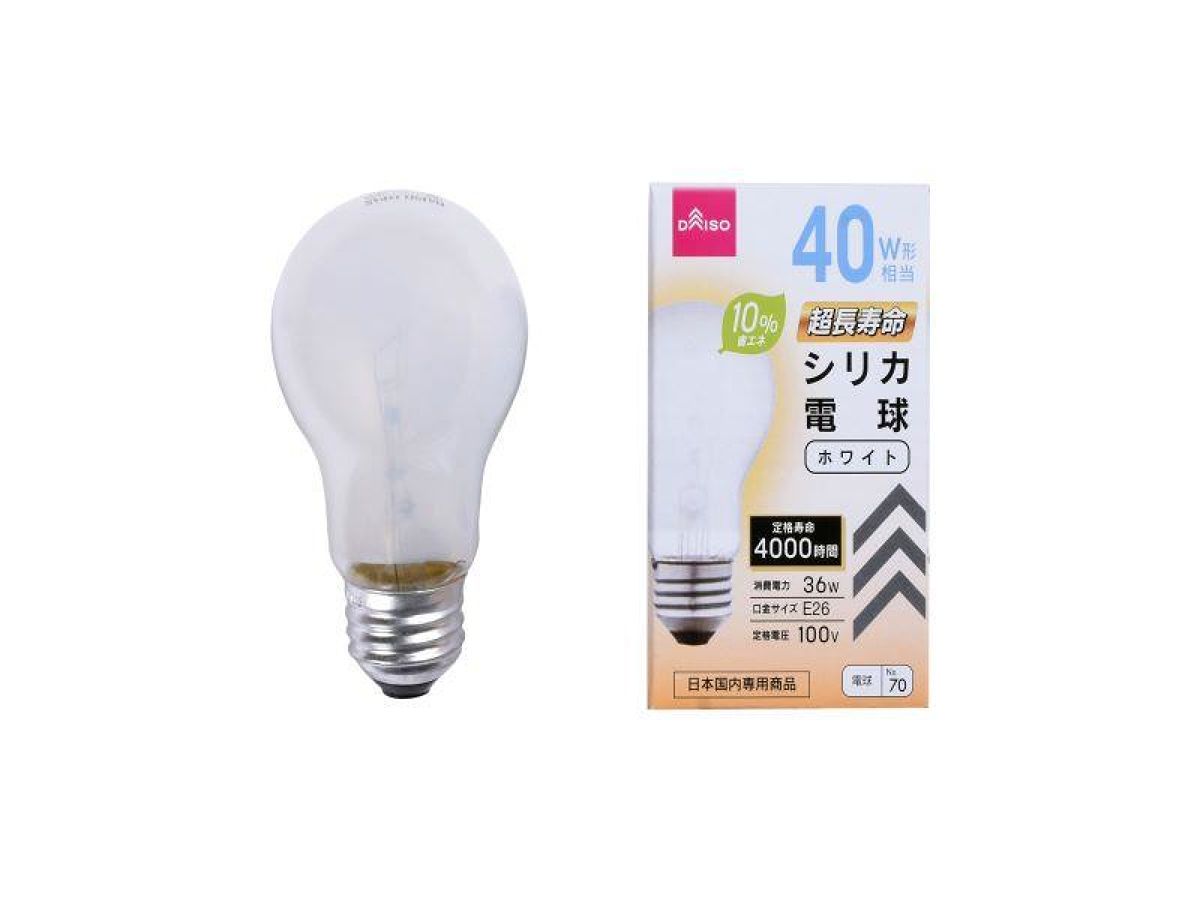 Super Long Life Silica Bulb (White, 4000 Hours, 36W)
