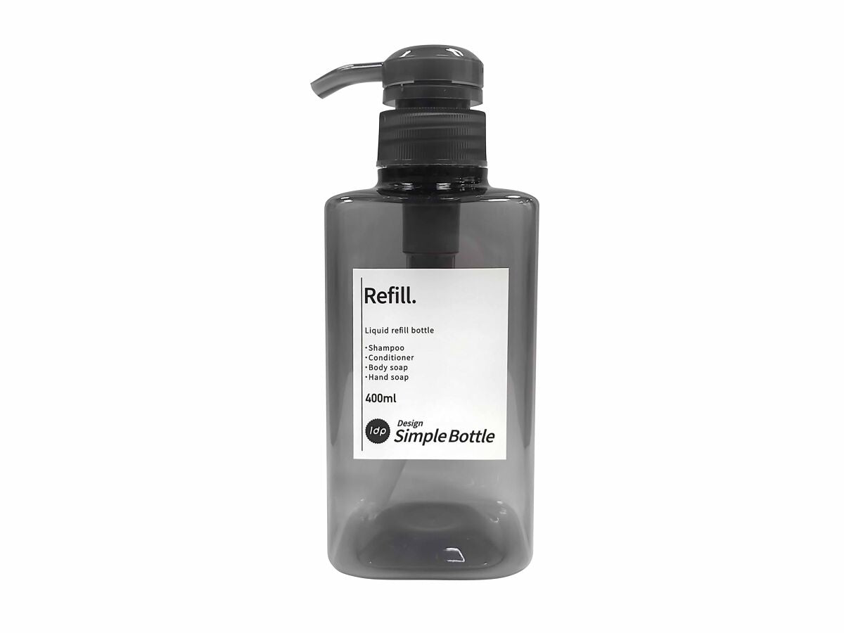 1dp Pump Bottle (Square, Gray)