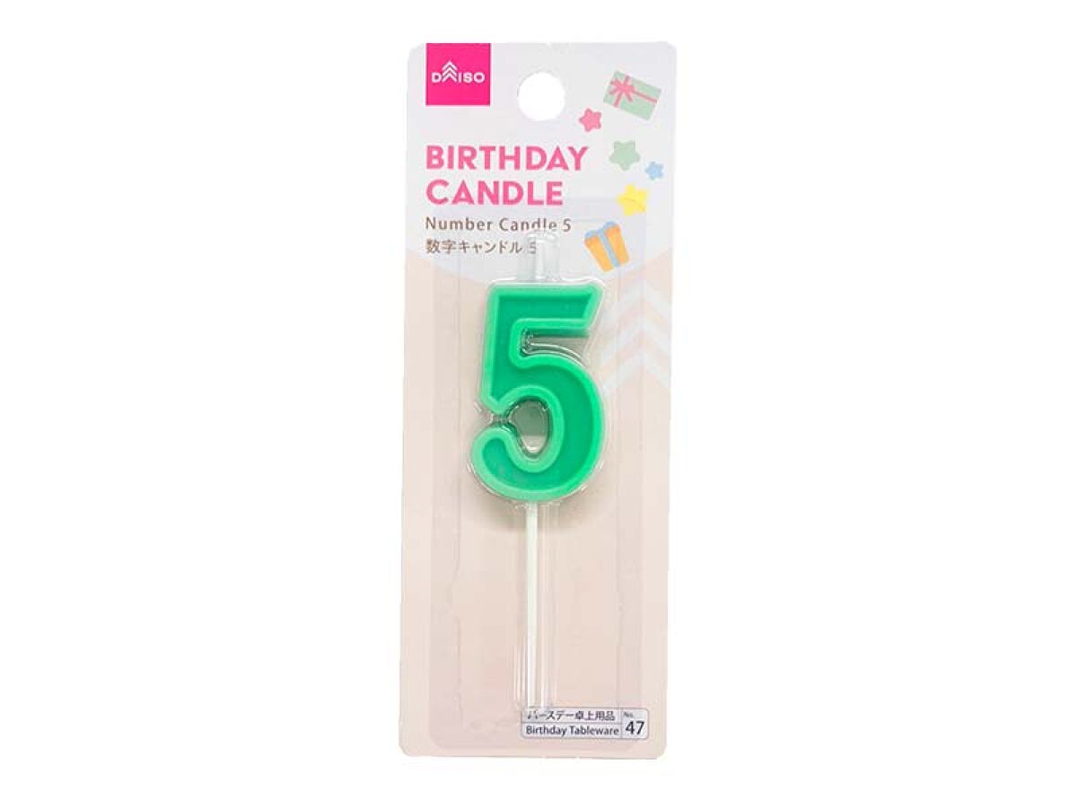 Number Candle (5)