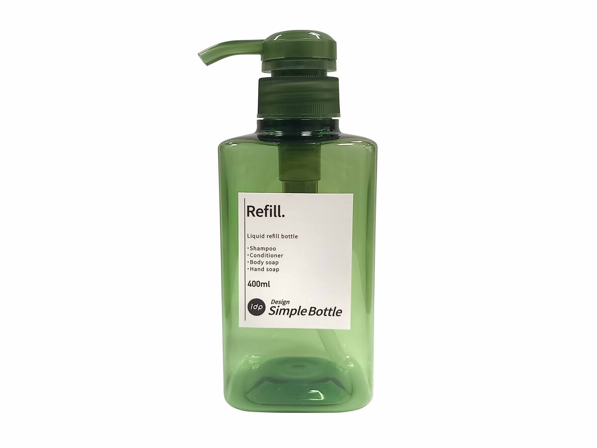 1dp Pump Bottle Square Green