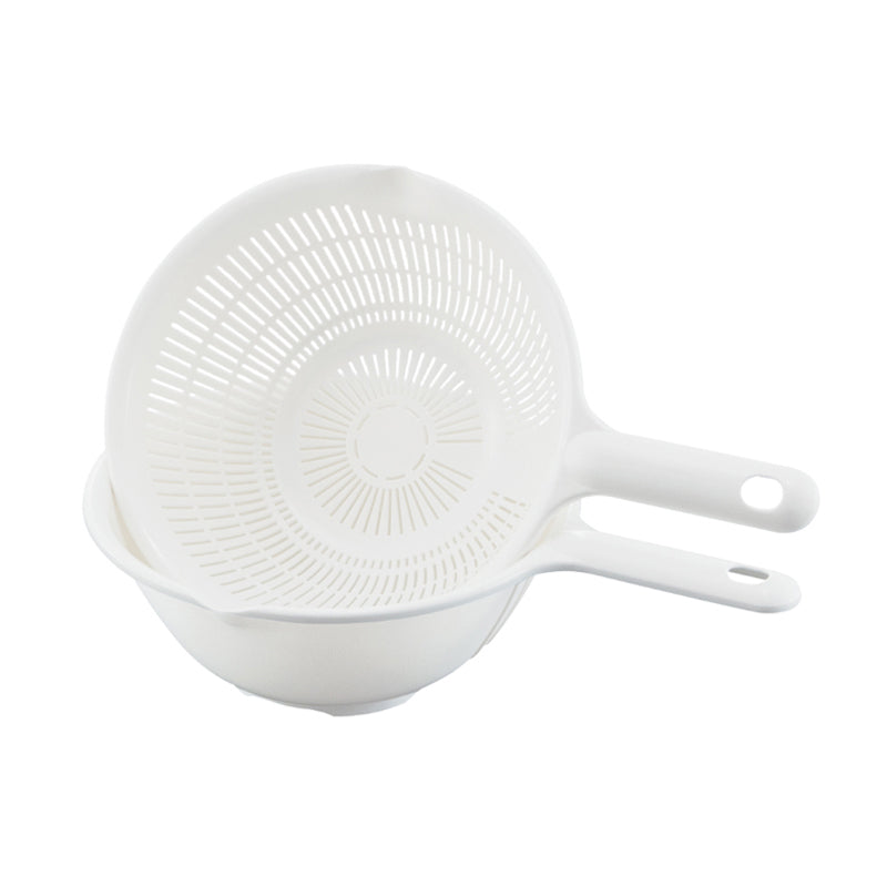 Fresco New Handled Strainer Bowl WH