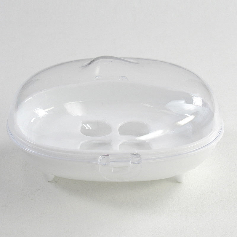 Rose Soap Case White
