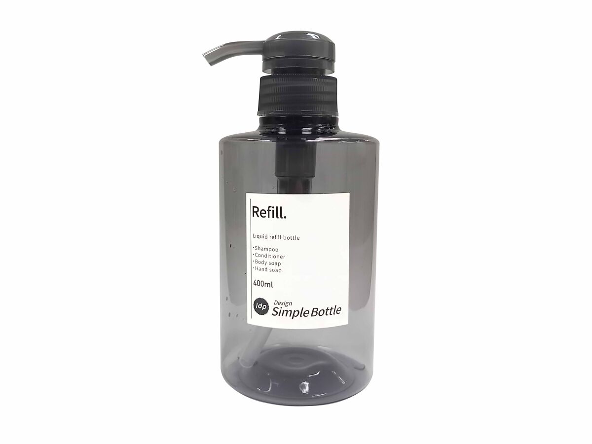 1DP Pump Bottle (Round, Gray)