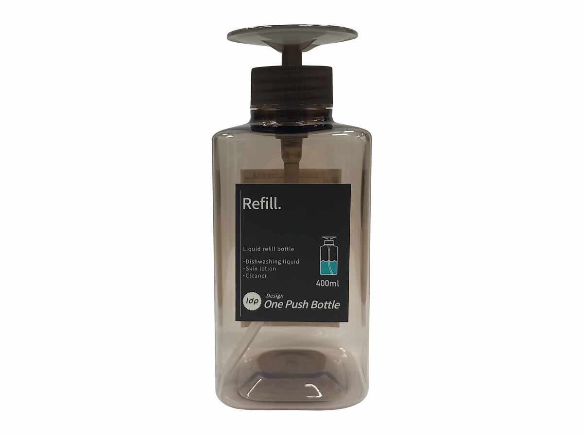 1DP One-Push Bottle (Square, Amber)