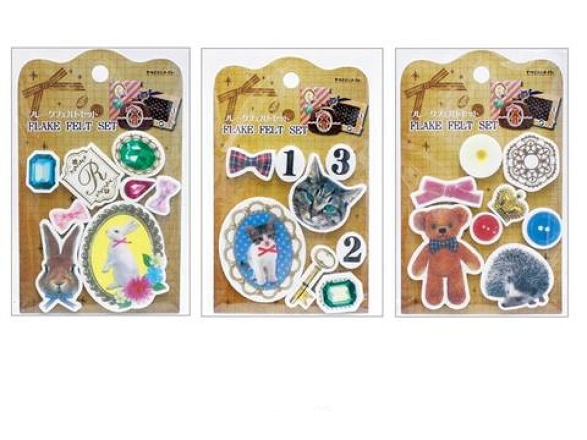 Felt Flake Set