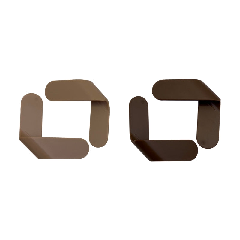 Adhesive Hook (Boomerang Shape, Natural, 2 Pieces)
