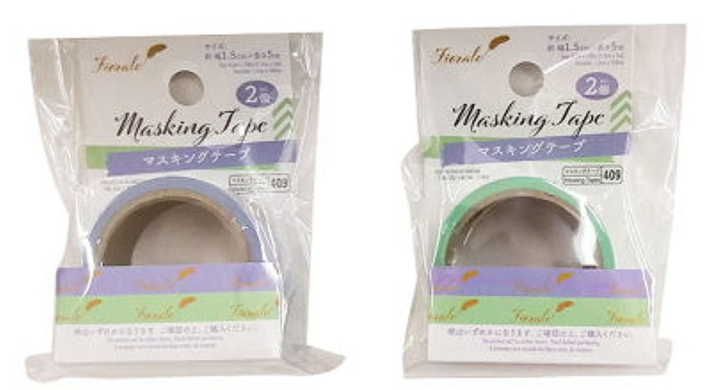 Masking Tape (Blue & Mint, 2 pcs)