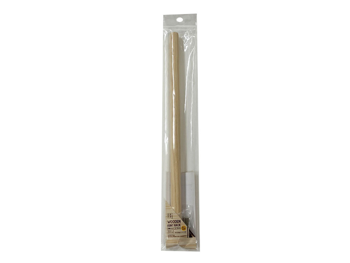 Support Pole (Natural, 1 Piece, 2 Screws)