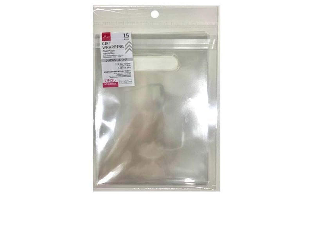 Clear Handle Bag (15 pieces)