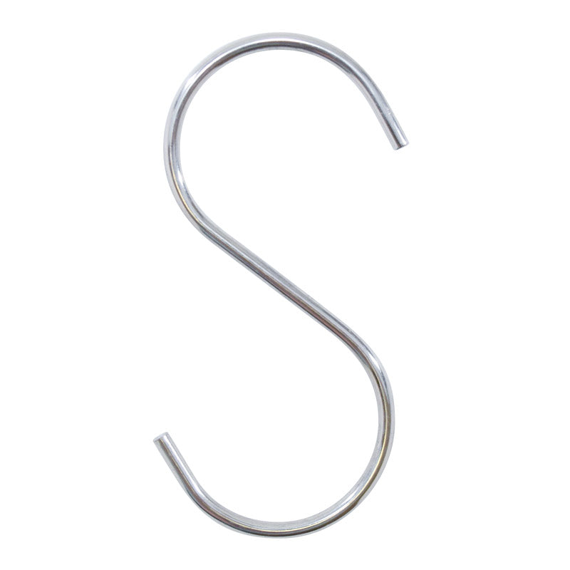 Stainless Steel S Hook, 2 Pieces
