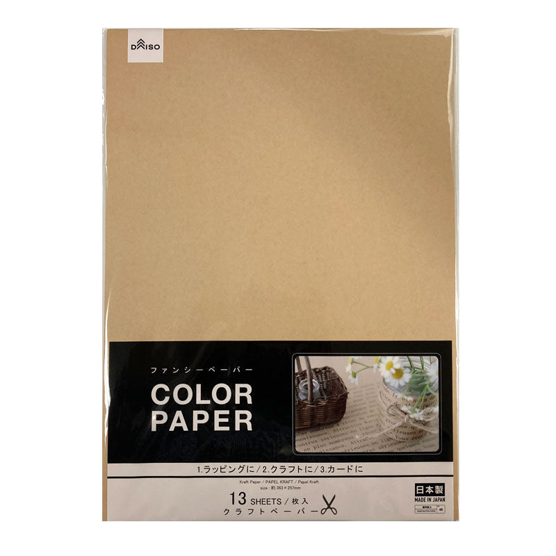 Craft Paper (13 Sheets)