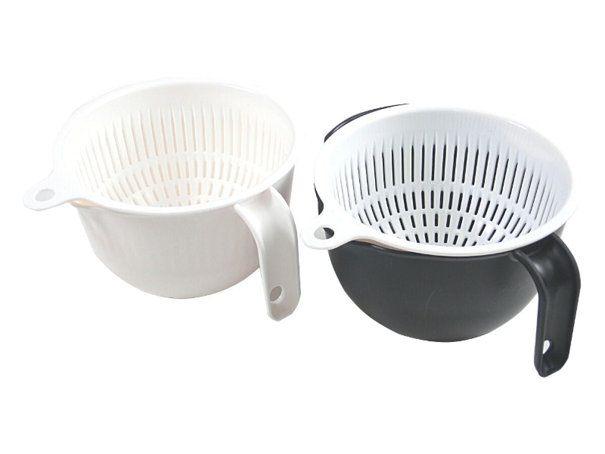 Handle Bowl with Strainer