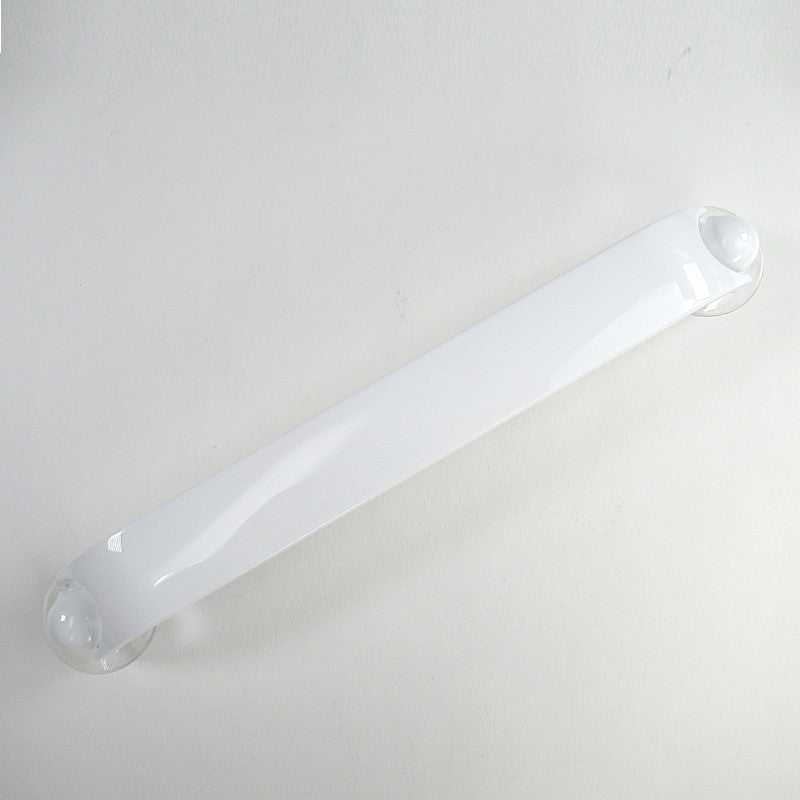 Rose Movable Suction Cup Towel Bar - White