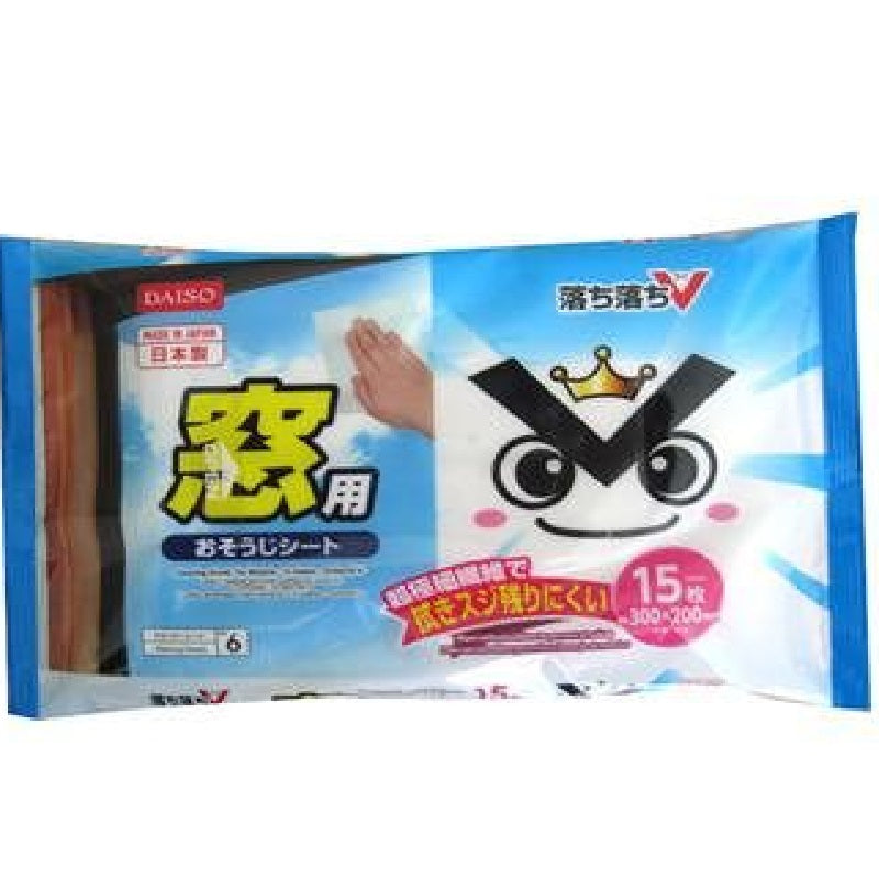 Window Cleaning Sheets (15 pcs)