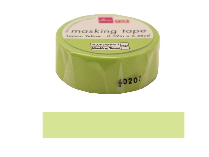 Masking Tape (Lemon Yellow)
