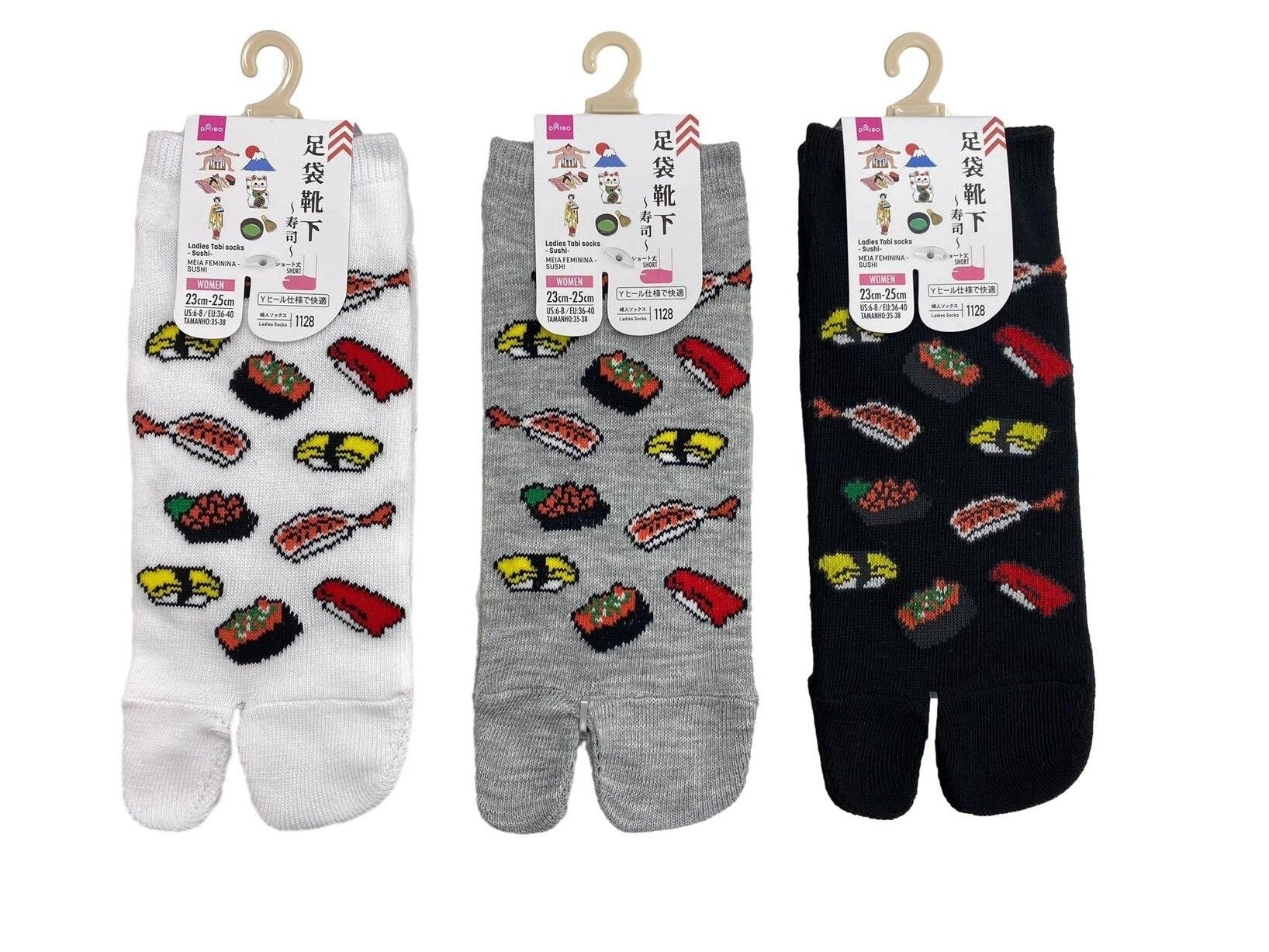 Women's Tabi Socks (Sushi)