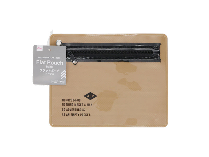 Flat Pouch (Beige)