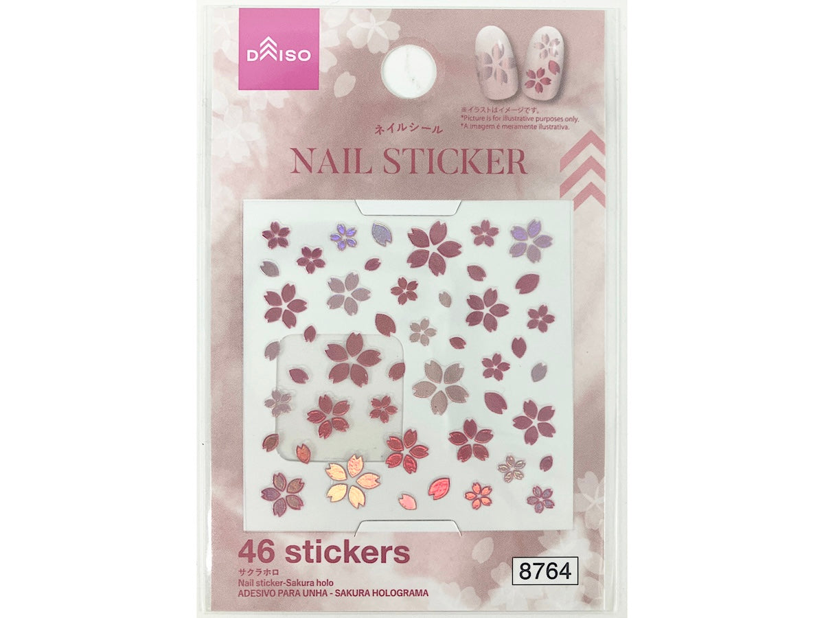 Nail Stickers (Sakura Holo)
