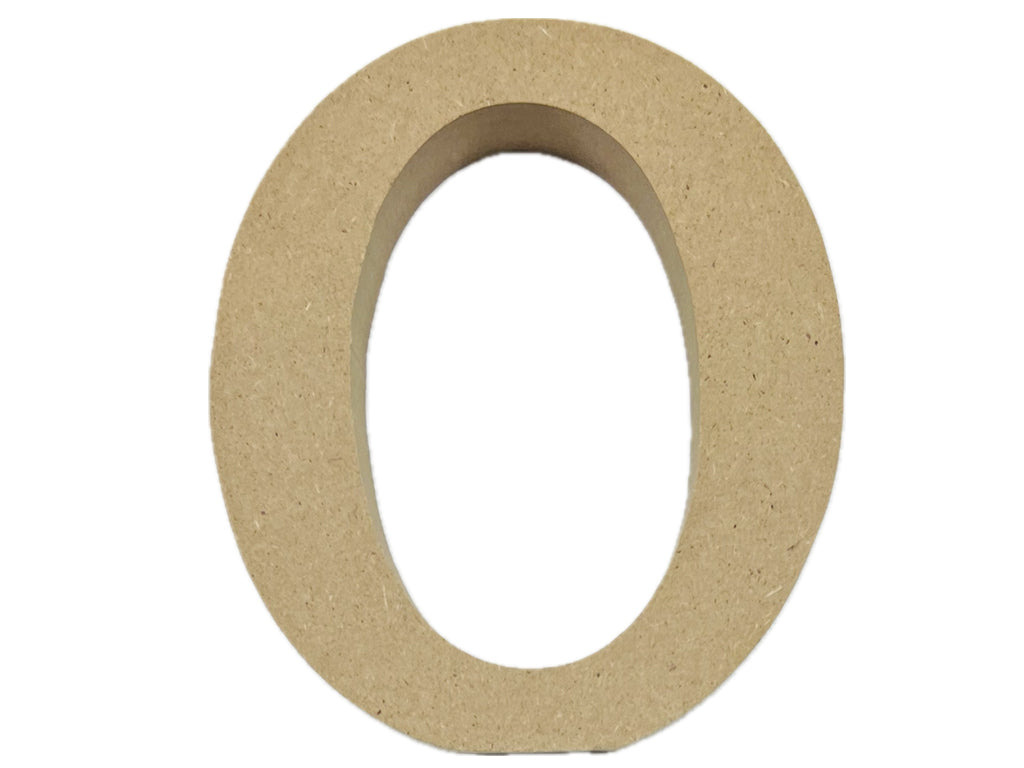 MDF Alphabet (O)