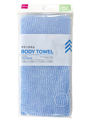 Body Towel (Aqua Blue, Regular)