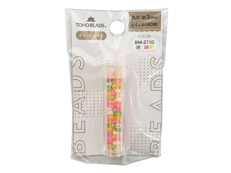 TOHO Beads (Large Round, Mixed Pink Colors, BM-2110)