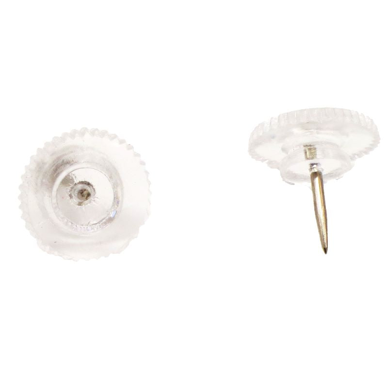 Color Push Pins (Transparent, 35 Pieces)