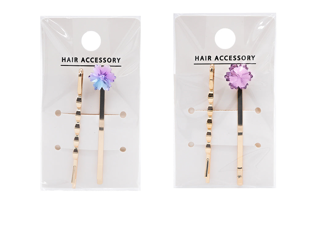 Hairpin Set (Star Stone, Gold Color)