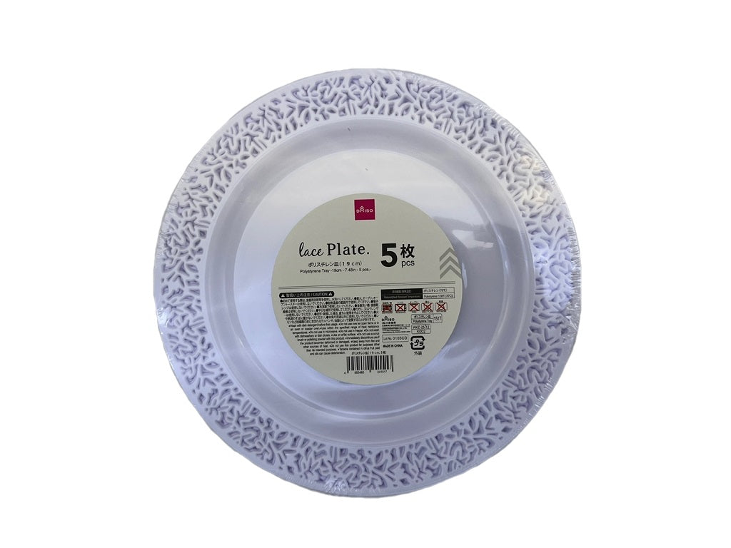 Polystyrene Plates (5 pcs)