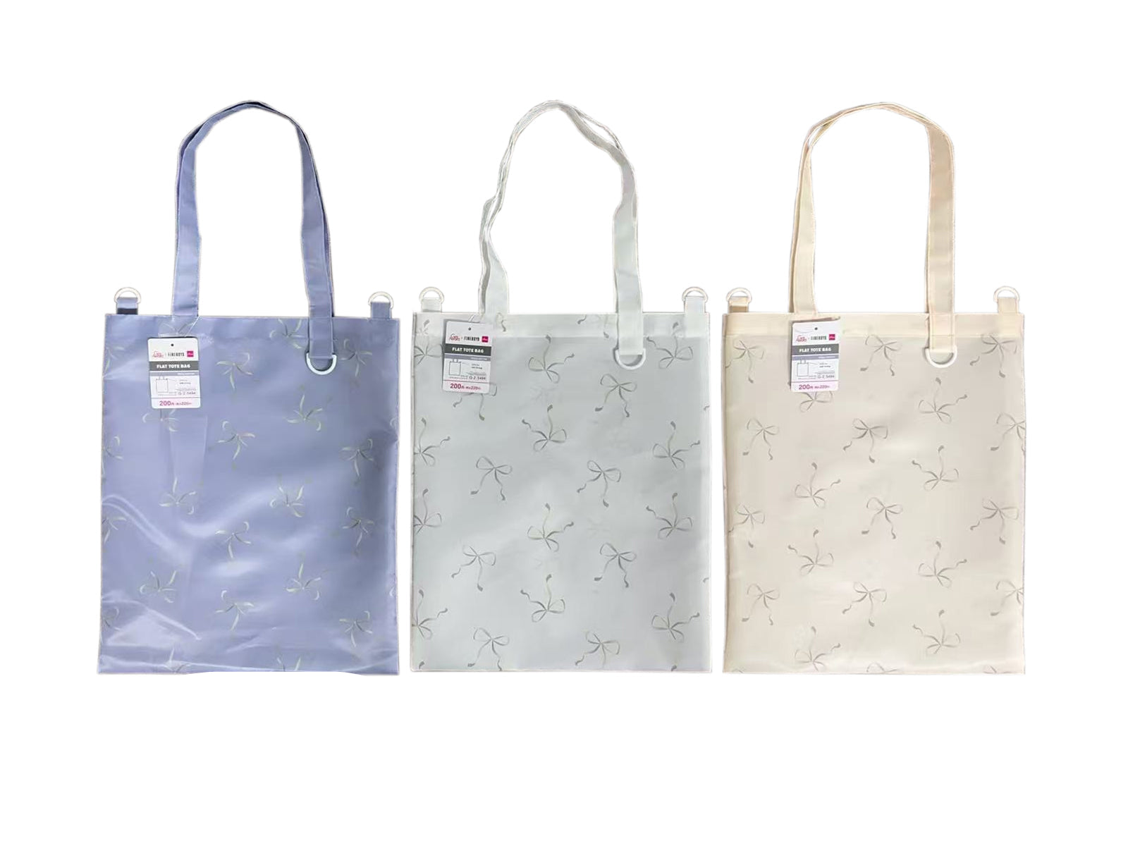 D-Ring Flat Tote Bag