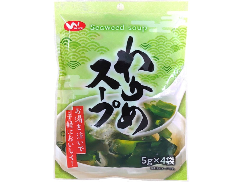 Wako Trading Wakame Soup 5g x 4 Bags