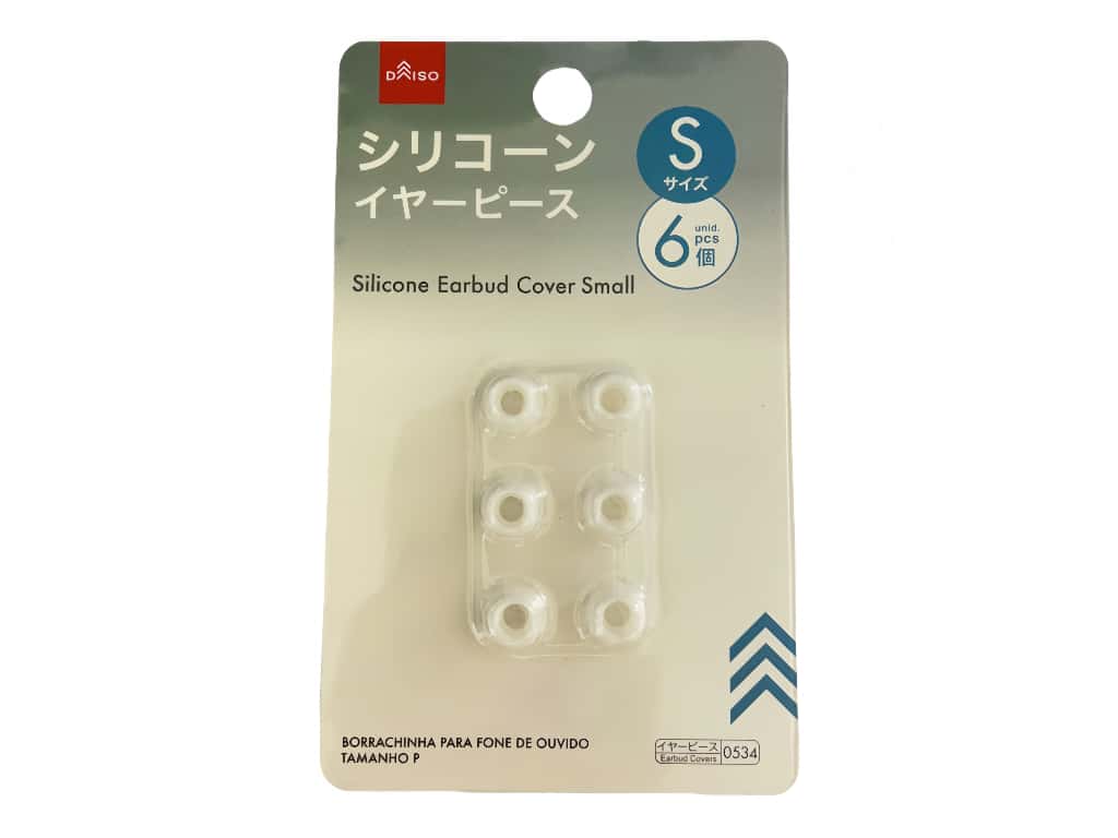 Silicone Ear Tips (S, 6 Pieces)