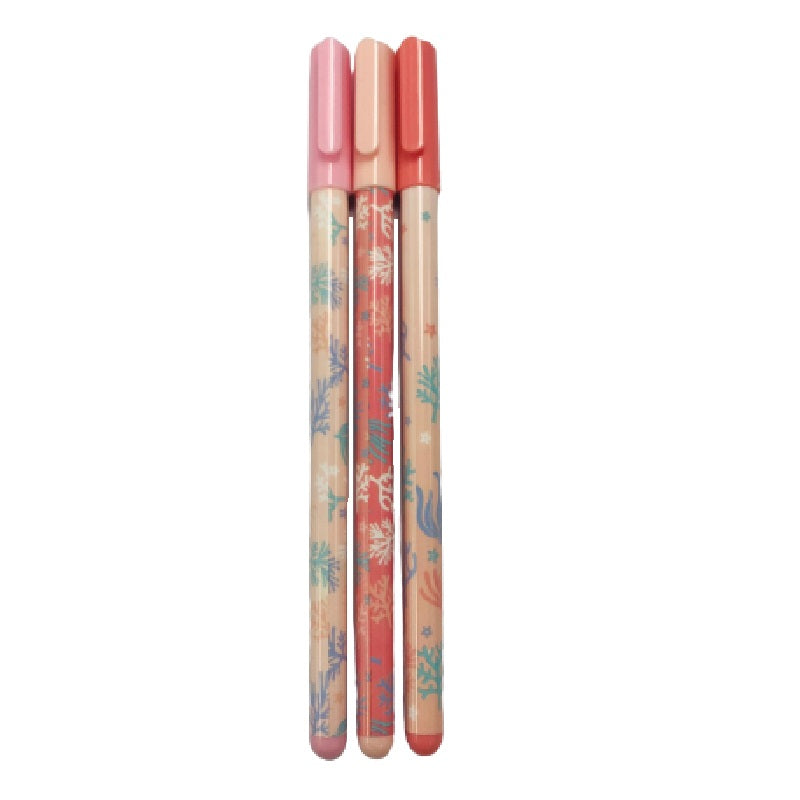 Cap Ballpoint Pen A (MM, 3 Pieces)
