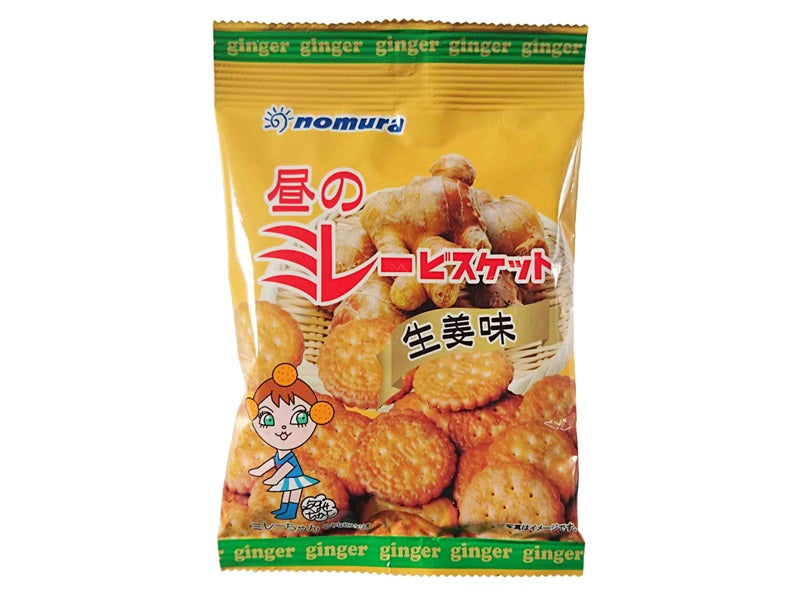 Nomura Fried Millet Biscuit with Ginger Flavor 70g