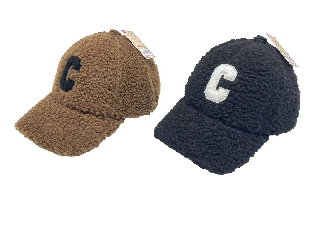 Ladies Cozy Fleece Cap (Black, Brown)